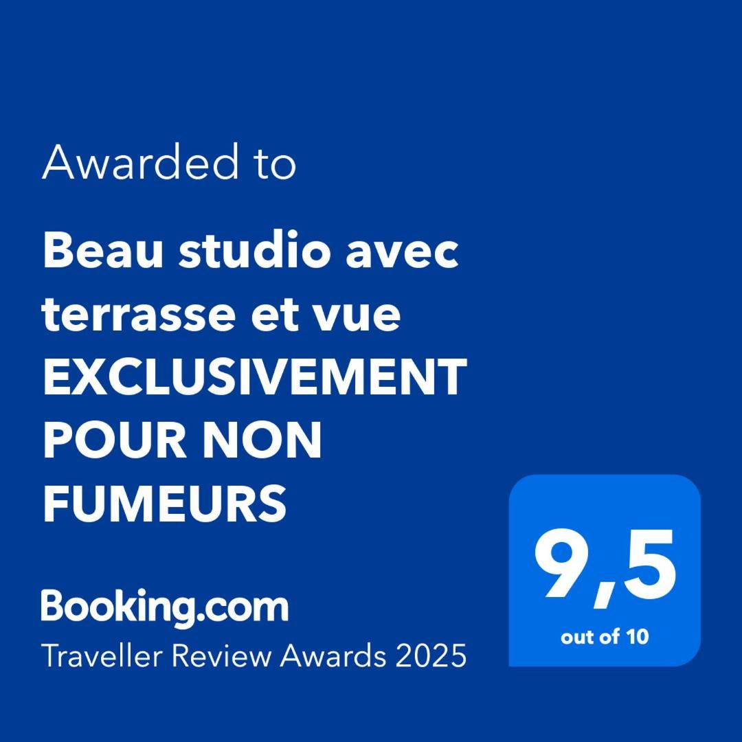 Beau Studio Avec Terrasse Et Vue Exclusivement Pour Non Fumeurs Belmont-sur-Lausanne Exterior foto